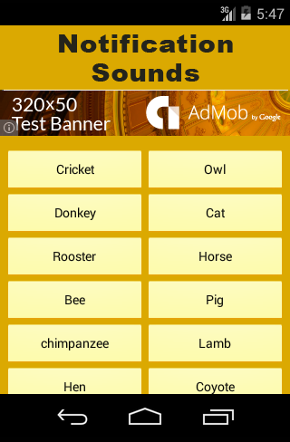 Animal Sounds Notifications