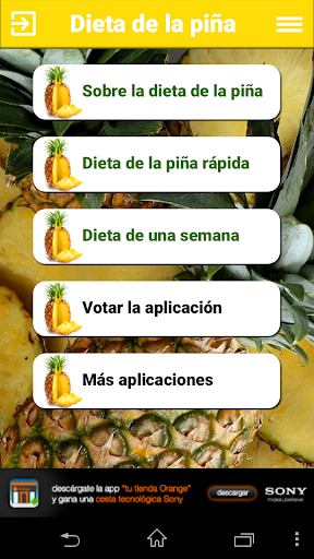 Dieta de la piña