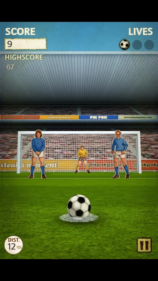 Flick Kick Football - screenshot