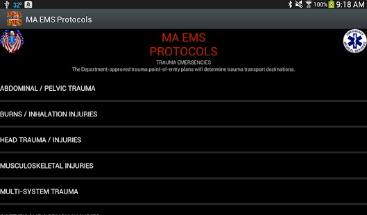 MA EMS Protocols Screenshots 3