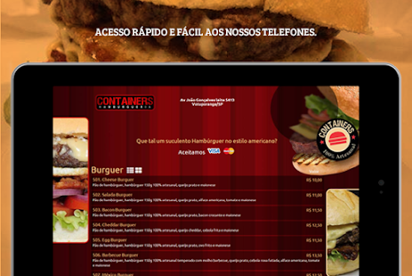 Containers Hamburgueria Screenshots 2