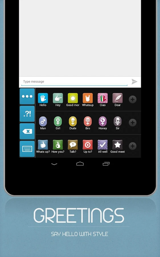 Siine Shortcut Keyboard - screenshot