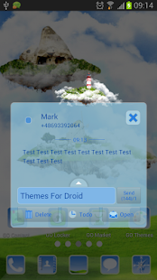 Download Sky World Theme for GO SMS Pro APK