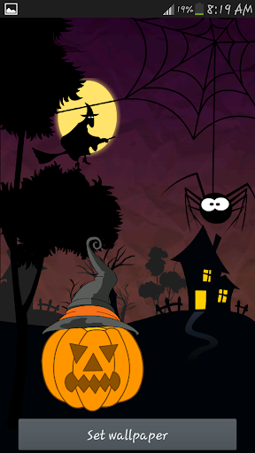 Halloween Paper Live Wallpaper