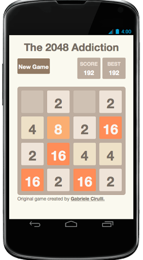 The 2048 Addiction