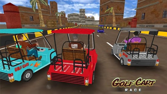 Golf Cart Race Golf Cart Race