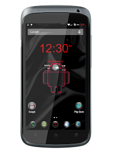 Free Download CM12 Theme Under Glass Red APK