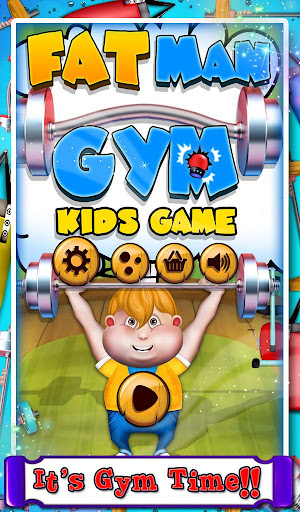 【免費休閒App】Fat Man Gym - Kids Game-APP點子