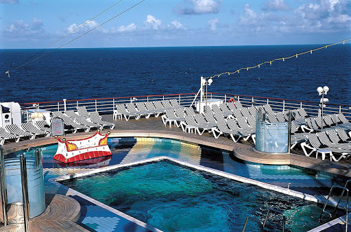 The Aft Pool aboard Holland America's Zuiderdam.