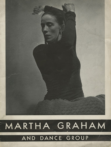 Martha Graham and Dance Group Program Martha Graham and Dance Group Program