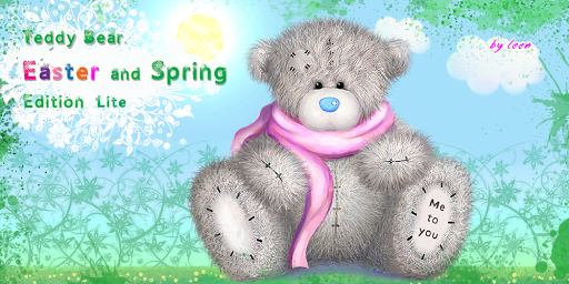 【免費個人化App】Easter & Spring Teddy Lite-APP點子