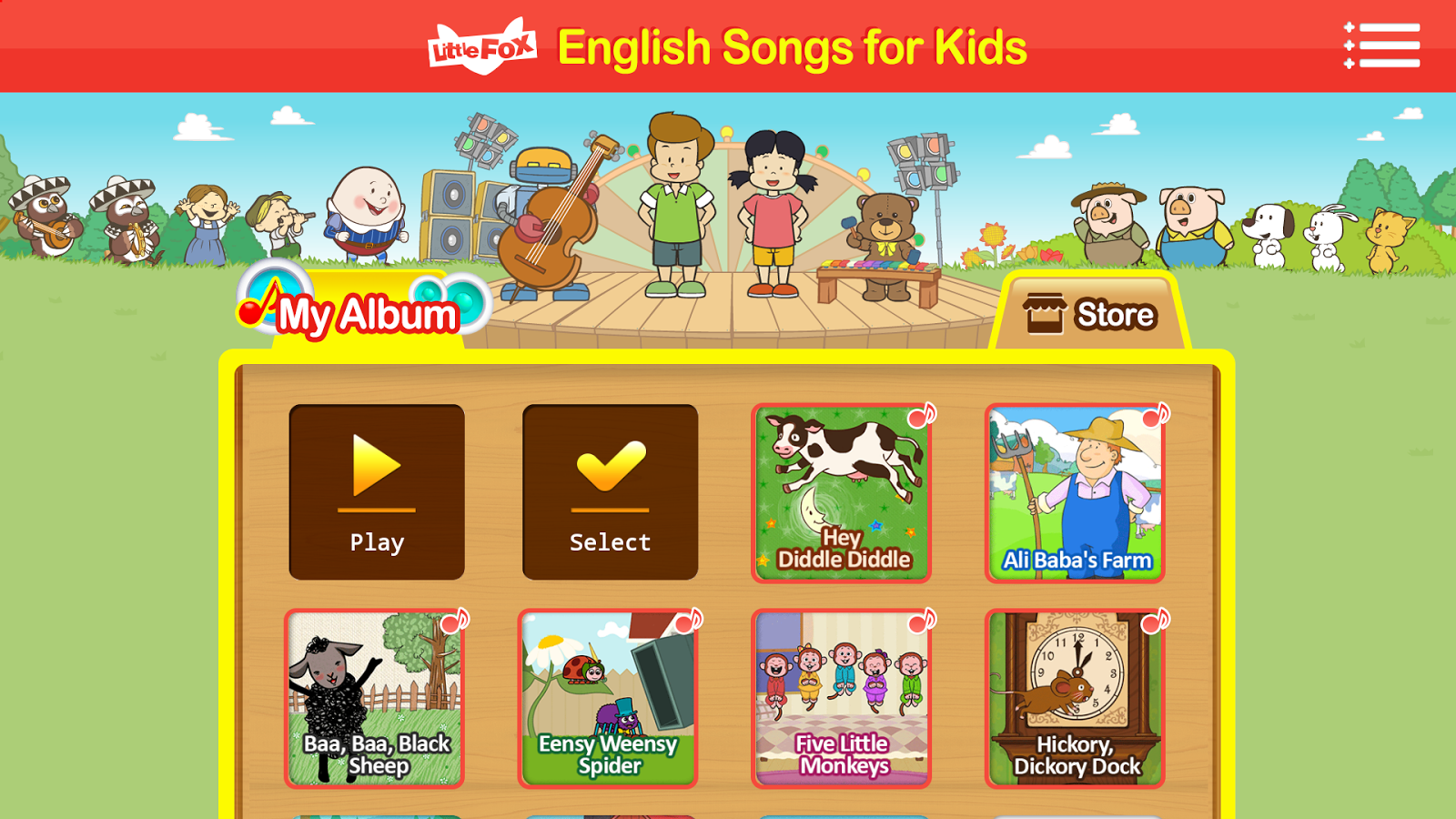 English Songs for Kids - screenshot