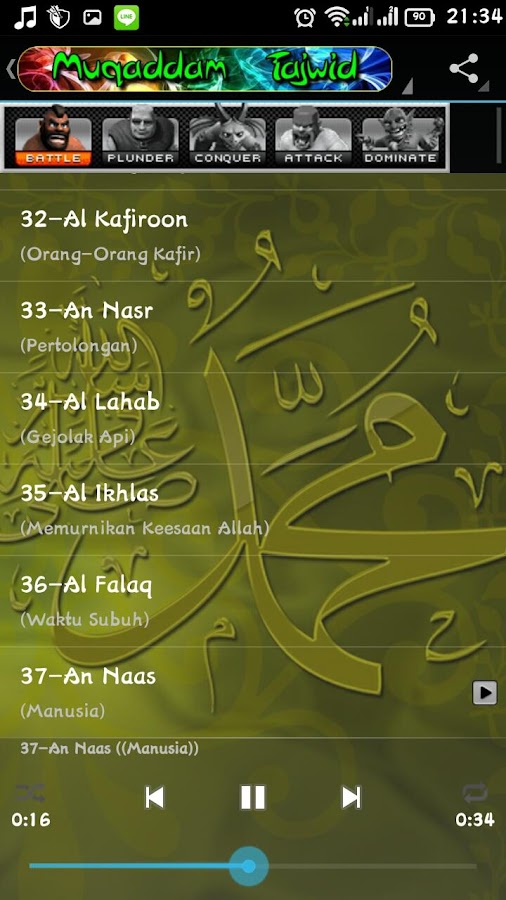 Muqaddam Lengkap & Tajwid - Android Apps on Google Play