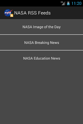 NASA RSS Feeds