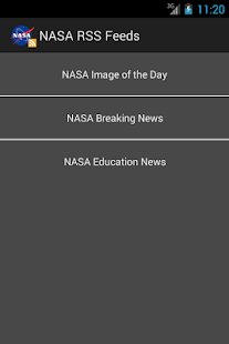 NASA RSS Feeds