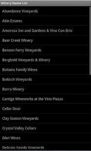 Lodi Winery Finder for Tablets Screenshots 2