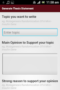 Free Writing Thesis APK