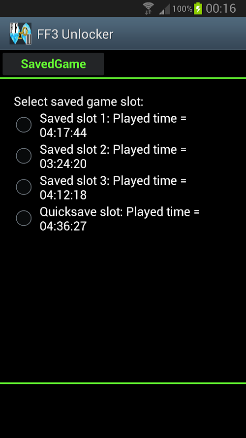 Android application FF3 Unlocker *ROOT* screenshort