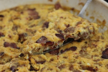 Bacon Potato Sausage Frittata