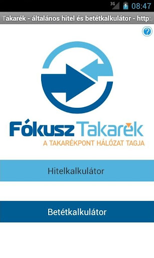 Fókusz Takarék - Kalkulátor