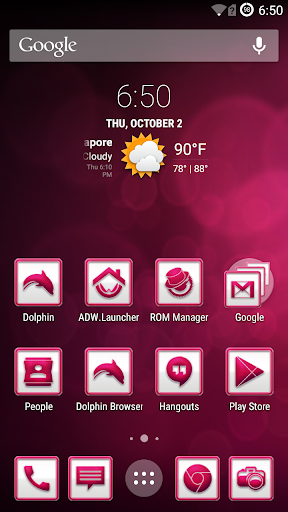 PinkCarbon Icons CM11 Launcher