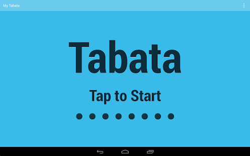 My Tabata Timer