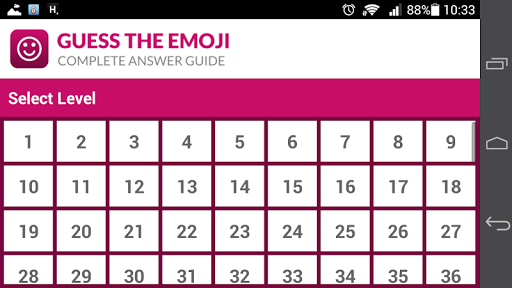 Guess the Emoji Answers Cheat
