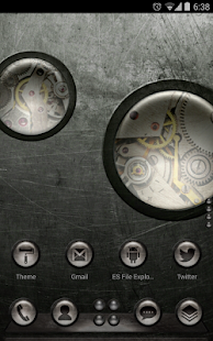 Next Launcher Theme SteampunkW - screenshot thumbnail