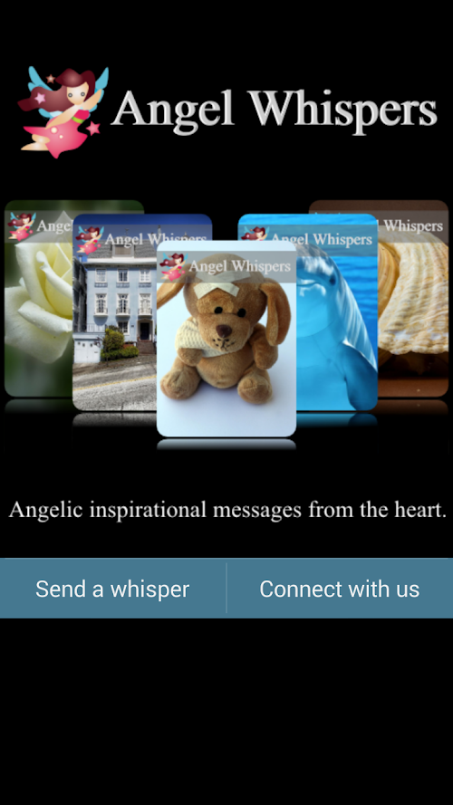 Android application Angel Whispers screenshort