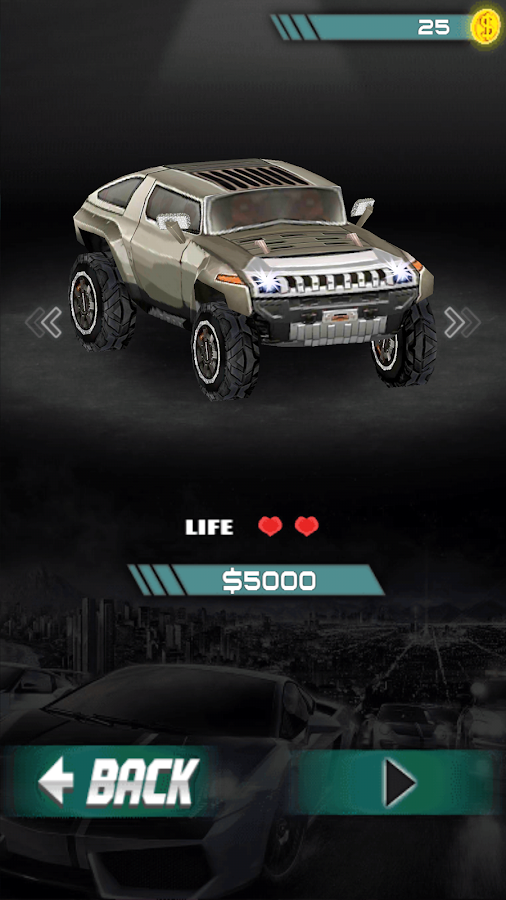 balap kecepatan mobil - screenshot