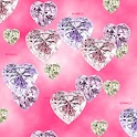 Gem Hearts Live Wallpaper logo