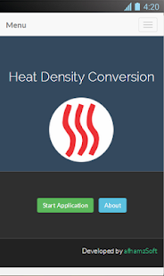 Free Download Heat Density Conversion APK for PC