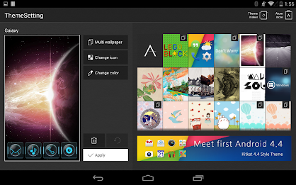 Galaxy Atom theme poster 11