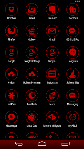 【免費個人化App】VM6 Red Icon Set-APP點子