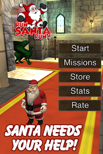 How to download Run Santa Run! 3.0 mod apk for bluestacks