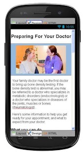 Osteoporosis Information Screenshots 6