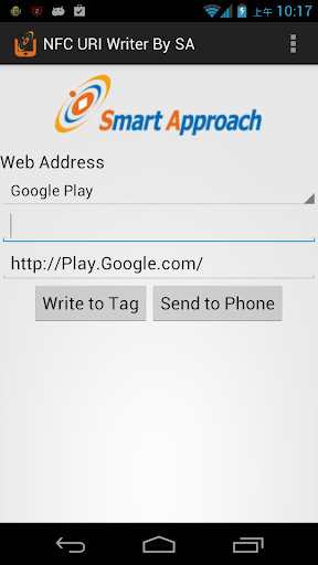 NFC URI Writer By SA