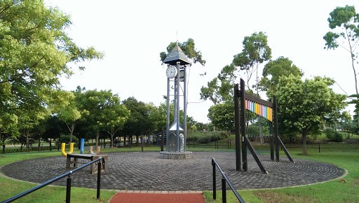 竹林公園内の時計塔