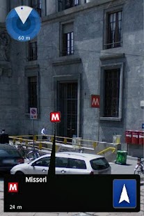 Milan Metro Augmented Reality Screenshots 1