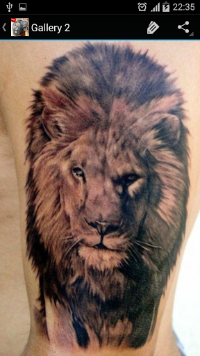 【免費生活App】Lion Tattoo-APP點子