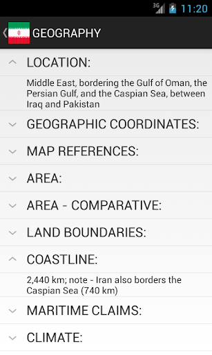 【免費教育App】Iran Facts-APP點子