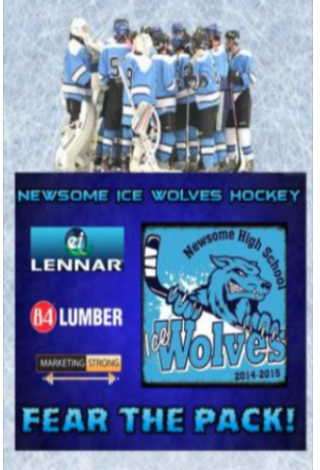 NEWSOME ICE WOLVES HOCKEY