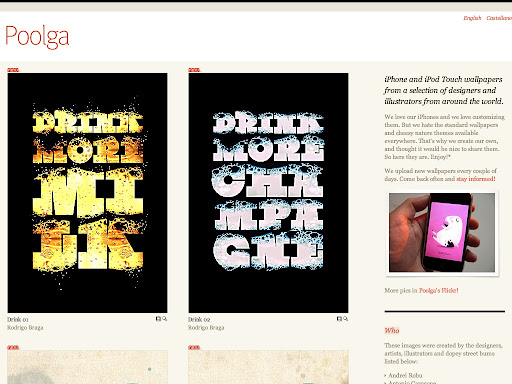 This is cool :: Poolga iPhone/iPod Touch wallpapers