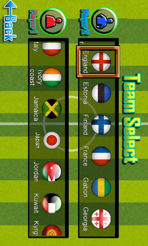 Finger Soccer Screen 3