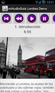 Audio Guia Londres MV Demo Screenshots 8