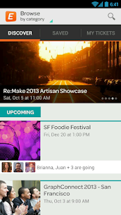 Eventbrite - screenshot thumbnail