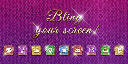 Bling Your Screen GO Theme