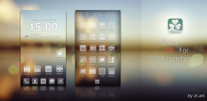 Diva Theme GO Launcher EX