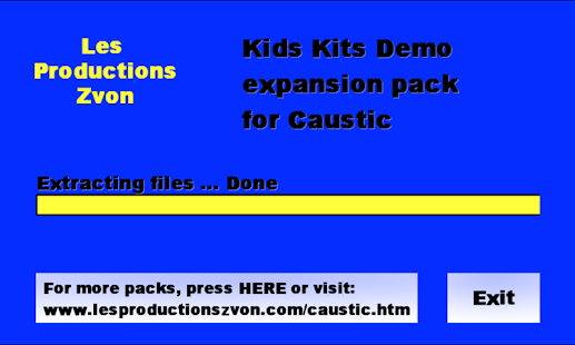 How to download Kids Kits for Caustic 2 demo 1.0.0 unlimited apk for laptop