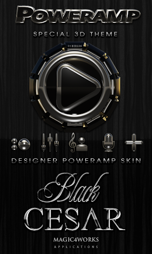 Poweramp skin Cesar